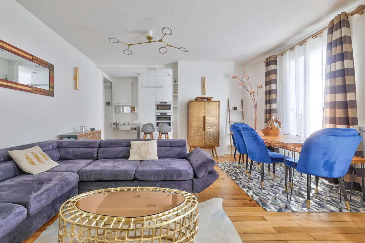 Ferienwohnung Spacieux Et Confortable T3 Dans Paris Exterior foto