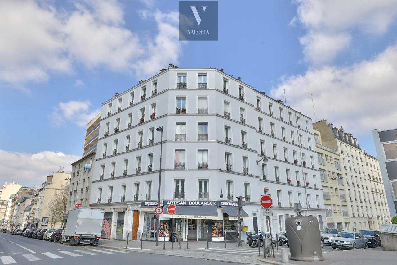 Ferienwohnung Spacieux Et Confortable T3 Dans Paris Exterior foto